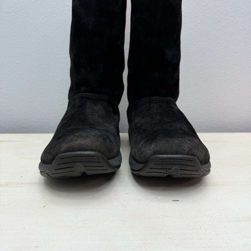 Merrell Black Suede Primo Chill Winter Boots Size 7.5 - Picture 5 of 9